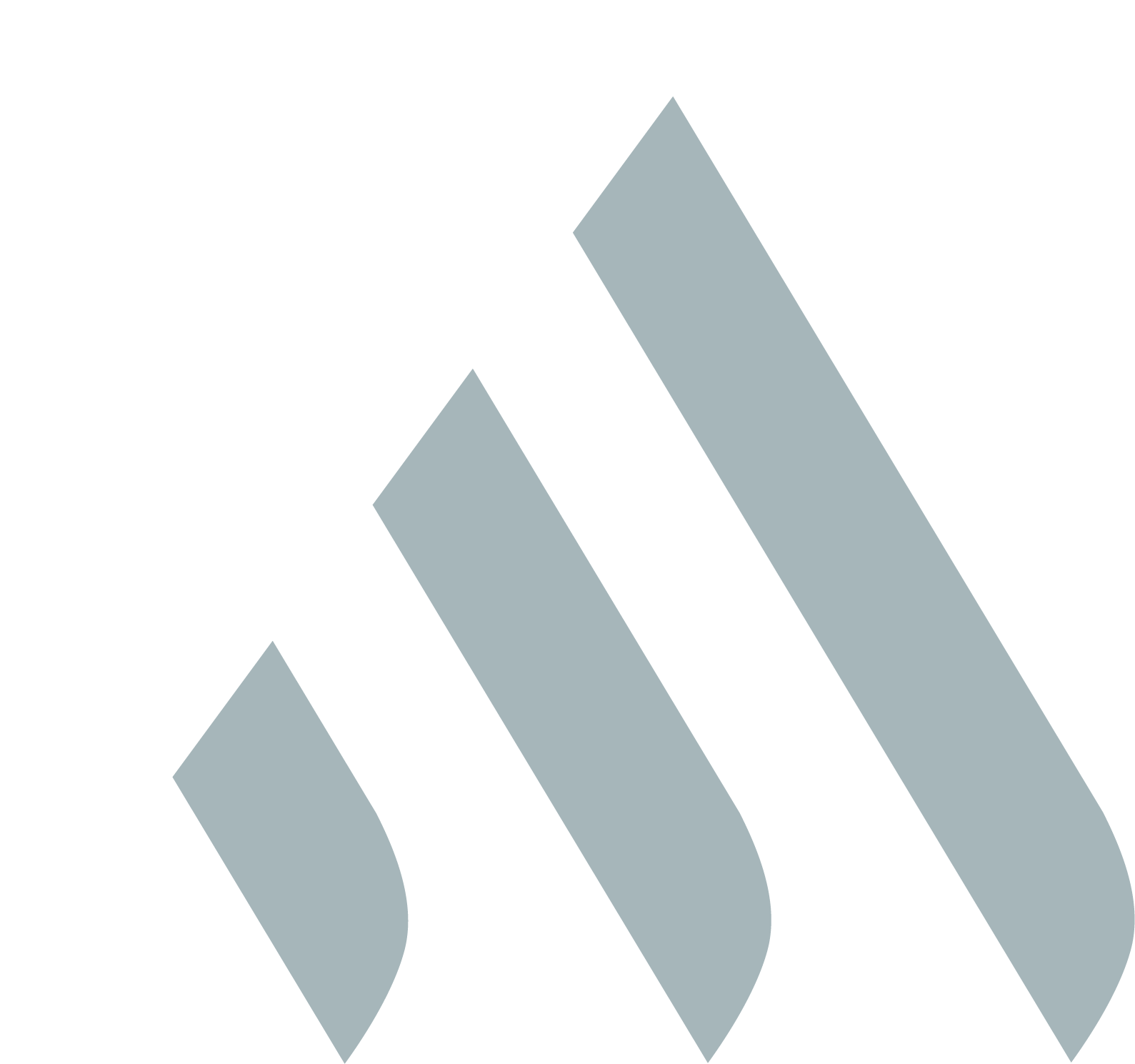 Invertiertes Logo in Blau