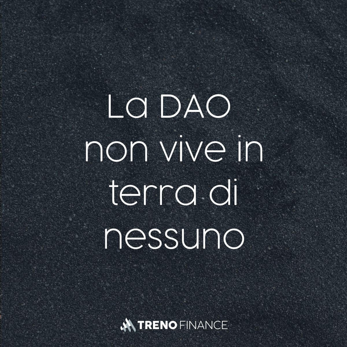 La DAO non vive in terra di nessuno - DeFi