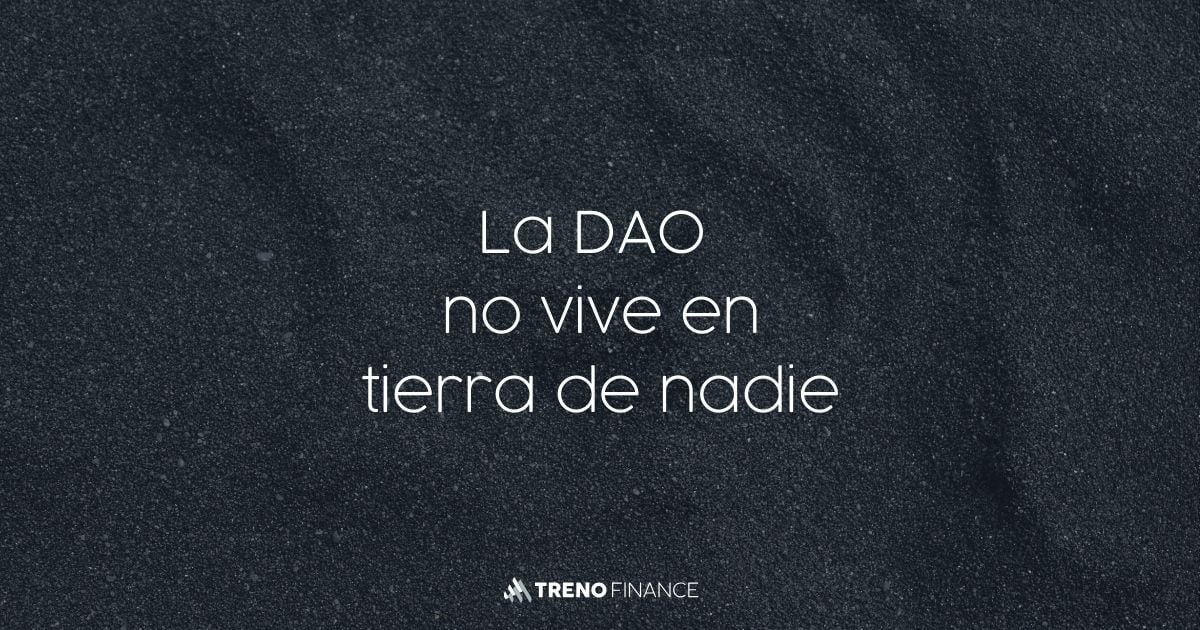 La DAO no vive en tierra de nadie
