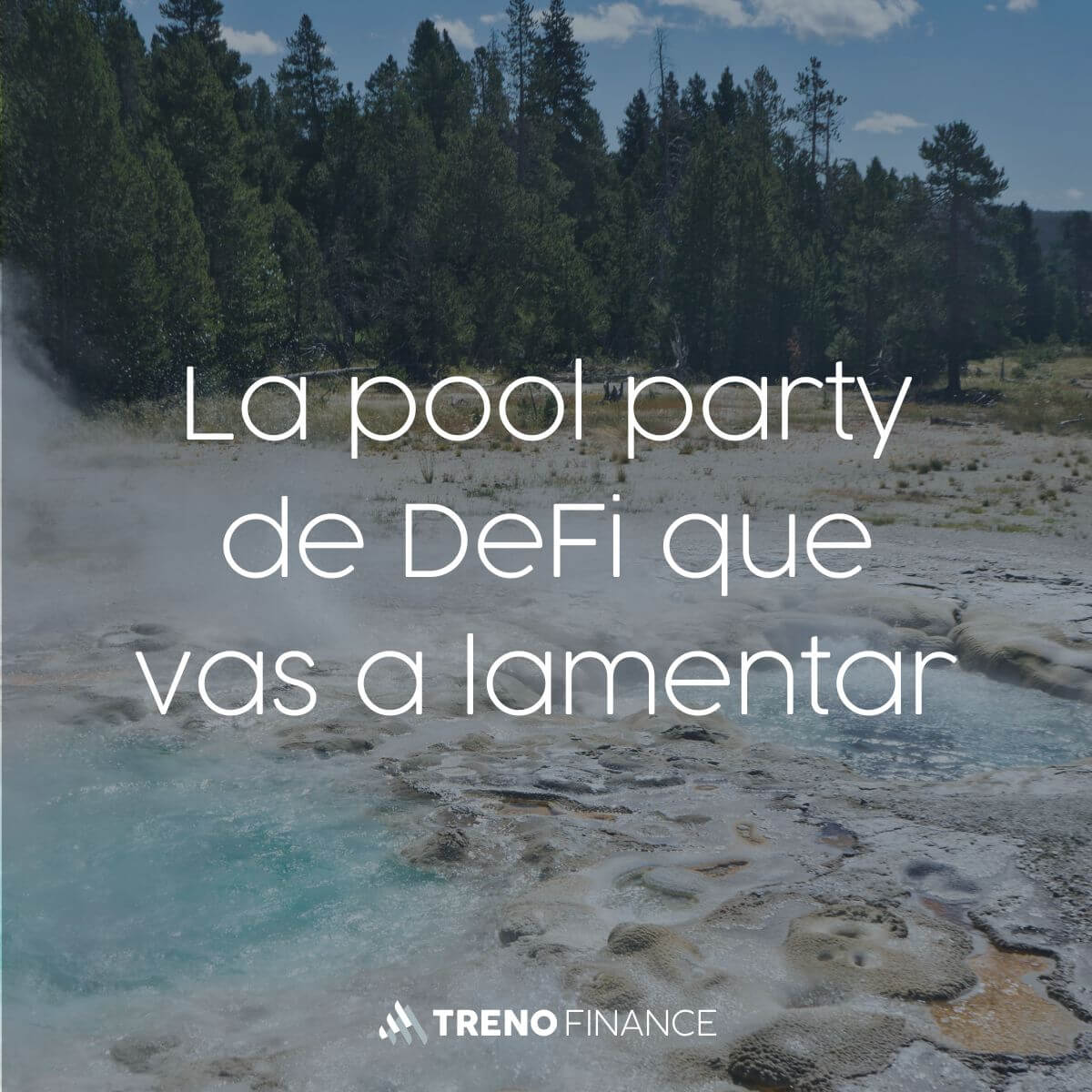 La pool party de DeFi que vas a lamentar