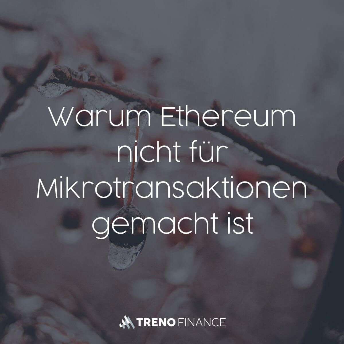 Warum Ethereum nicht für Mikrotransaktionen gemacht ist