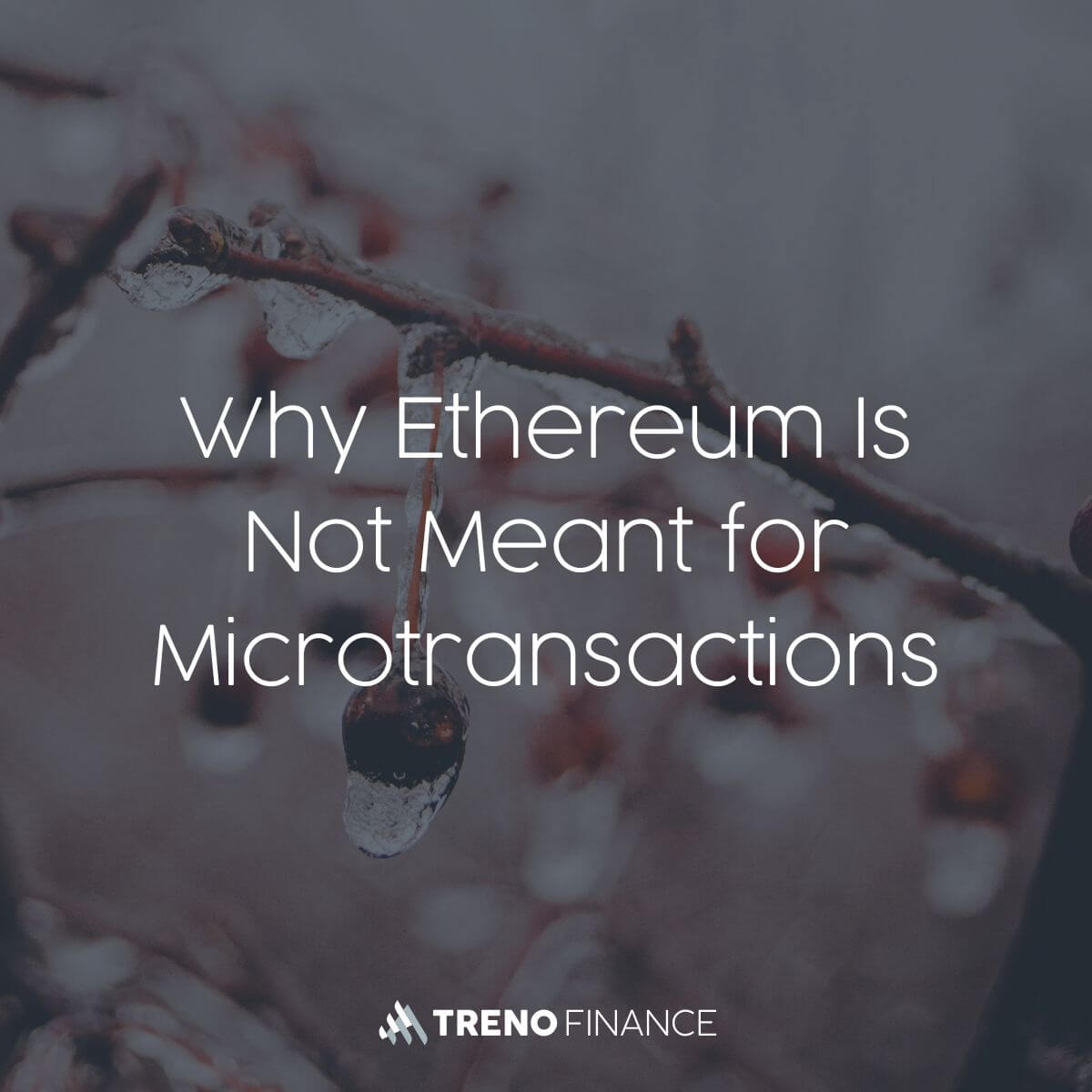 Why Ethereum Is Not Meant for Microtransactions - Scalability