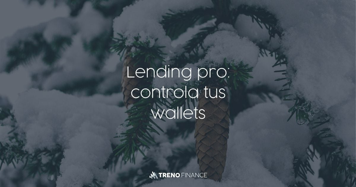 Lending pro: controla tus wallets - Préstamos