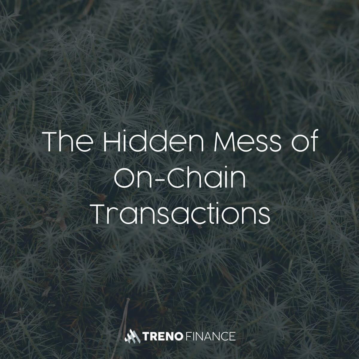 The Hidden Mess of On-Chain Transactions