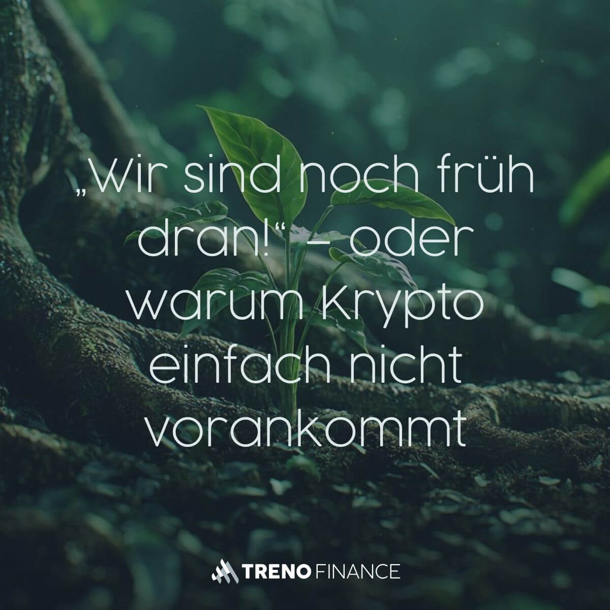 „Wir sind noch früh dran!“ – oder warum Krypto einfach nicht vorankommt