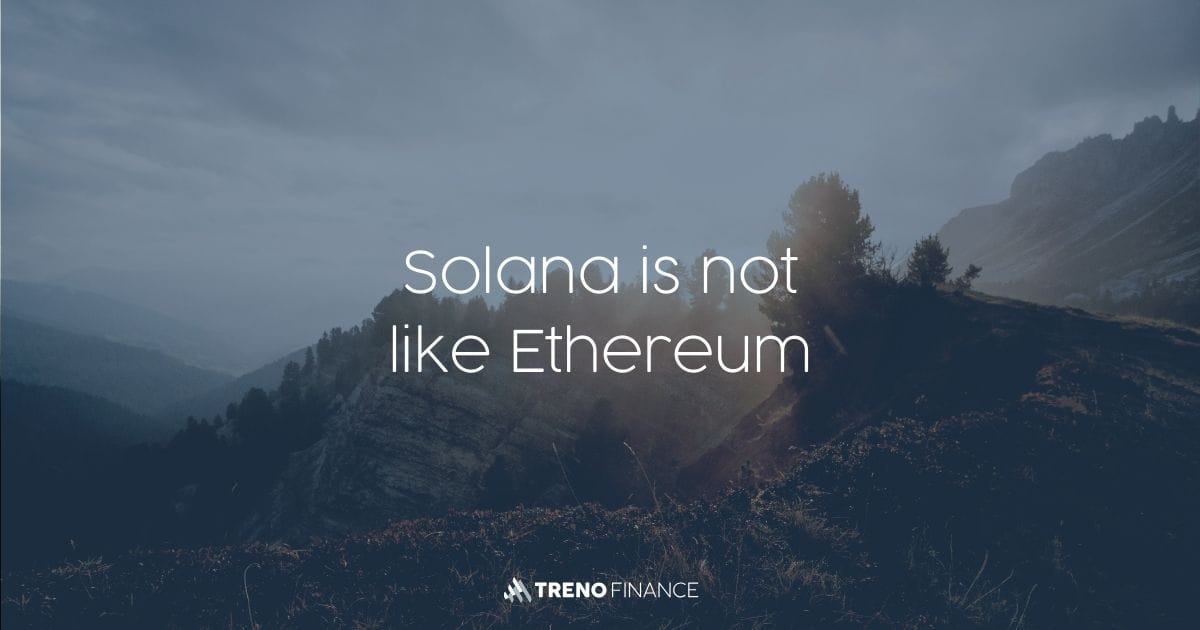 Solana Is Not Ethereum - Risk