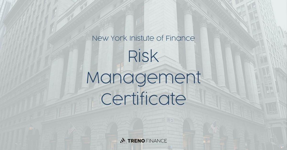 Risk Management Certificate - Personal Review - Education